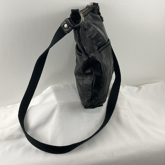 The Sak Black Leather Crossbody Purse - Picture 9 of 14